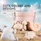 11Pcs Summer Silicone Beach Toys,Modern Baby Beach Toys,Travel Friendly Beach Set,Silicone Bucket, Shovel, 8 Sand Molds, Beach Bag,Silicone Sand Toys for Toddlers, Kids (Pink)